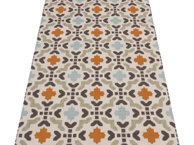 Rug Set 2172 3D model