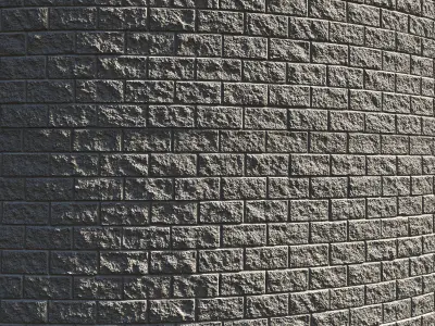 Stone brick 3D model