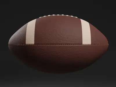 American Football Free 3D model