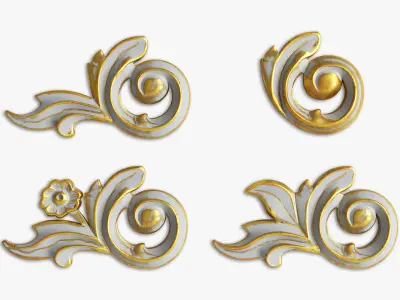 Appliques 01 P1 3D model