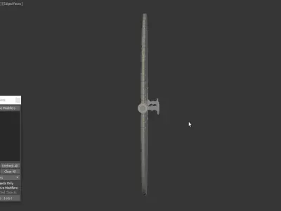 Hawthorn Hill Oval Mirror HH-Mirroroval-A 3D model