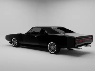 Dodge Charger Restomod 3D model