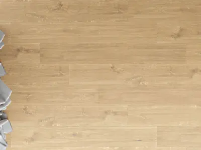 Wood Floor Oak Smok Vintage 3D model