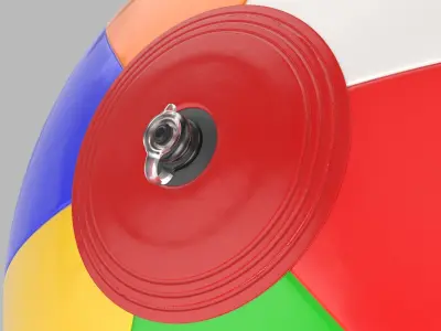Beach ball 3D model