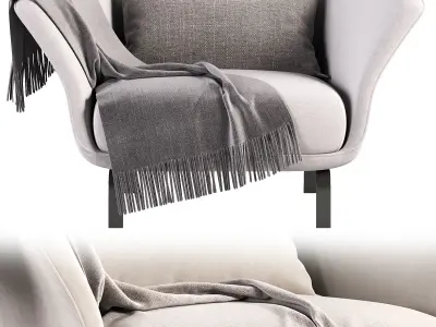 Cape Armchair by DavisFurniture 3D model