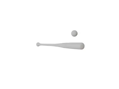 Baseball Bat Free 3D model