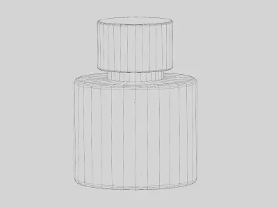 Perfume bottle 01 Low-poly 3D model