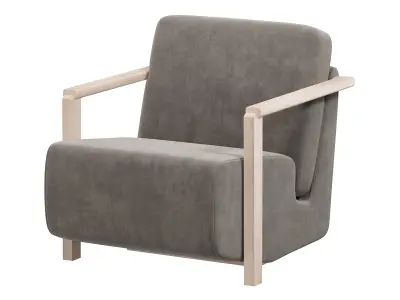 Franck Armchair by theinvisiblecollection 3D model