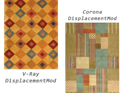 Rugs No 135 Low-poly 3D model