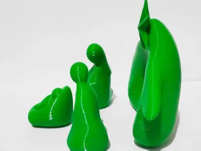 Holy Nativity - Manger Scene 3D print model