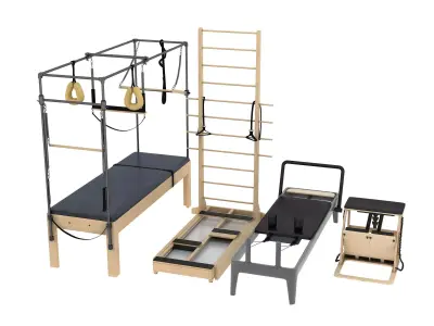 PILATES EQUIPMENT 3D model