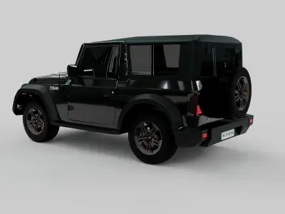 Thar Textured High Poly 3D model