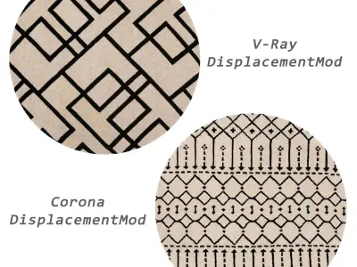 Rugs No 1026 Low-poly 3D model