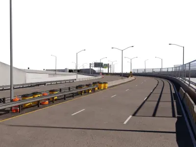 Highway 3D model