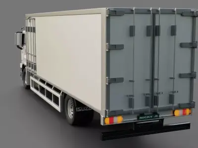 Isuzu Giga Tractor Cargo Truck 3D model