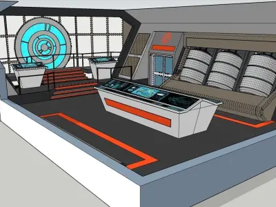 The Orville Engine Room 3D model