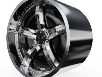 DUB PADRONE WHEEL 3D MODEL 3D print model