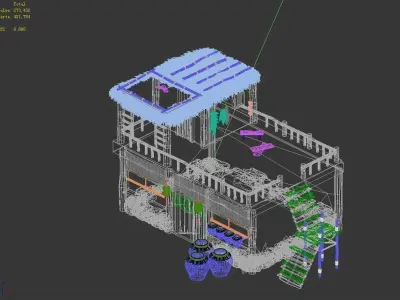 gAME Desert House - House 06 3D model