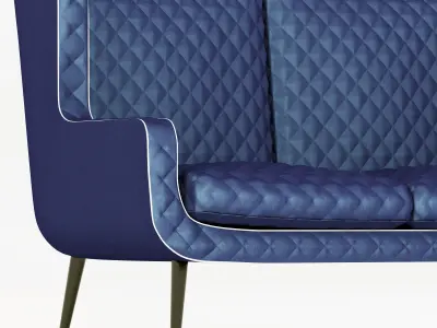 Baxter Dolly Sofa 3D model