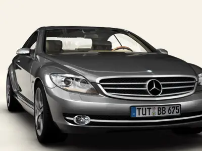 Mercedes CL-Class 3D model