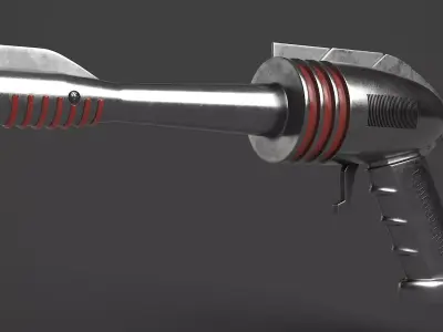 Fantasy Gun 11 3D model