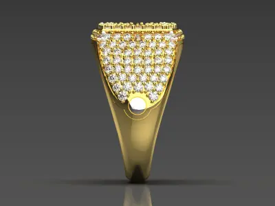 luxury man ring mr0165 3D print model