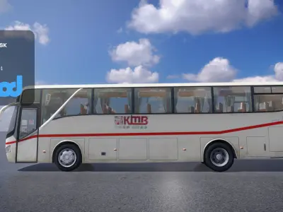 Hk Bus 001 3D model