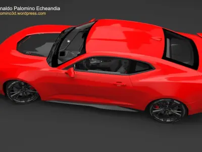 Chevrolet Camaro ZL1 2017 3D model