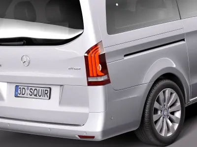 Mercedes-Benz Vito Tourer 2016 3D model