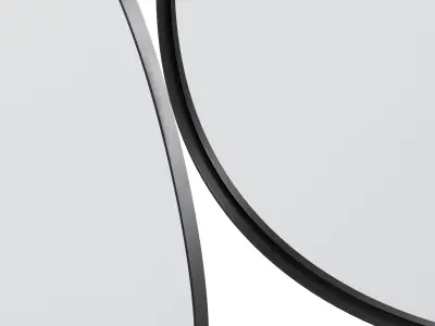 Wall Mirror Sirius by Kasbah design 3D model