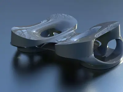 geometric modern art gm7 3D print model