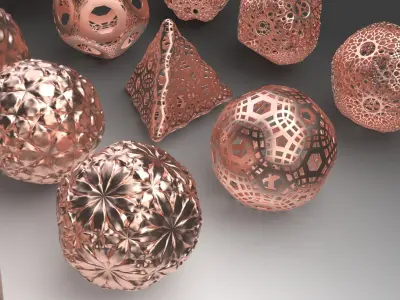 Ultimate 500 MEGA PACK 3D Shapes Collection 3D print model