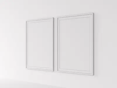 Picture Frames Abstract 3D model