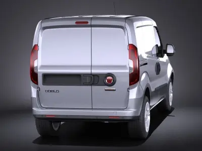 Fiat Doblo Cargo 2015 VRAY 3D model