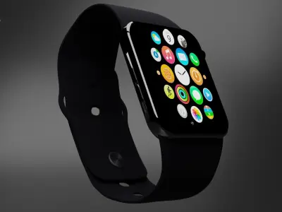 Smart Watch 3D Model 3D model