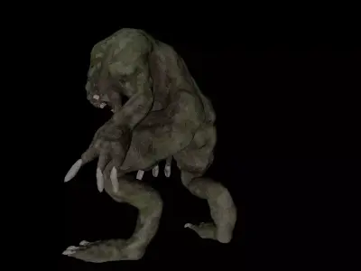 Hunter  Monster 3D model