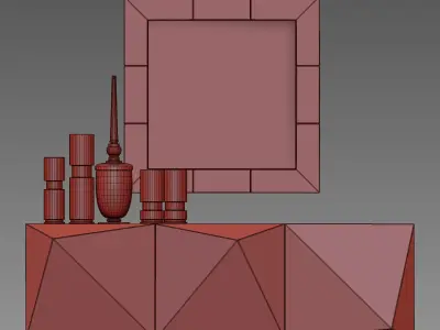 Cattelan Italia Kayak sideboard by Andrea Lucatello 3D model