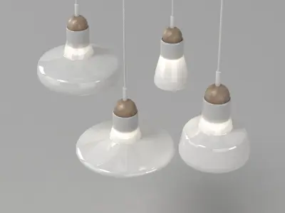 Brokis Shadow Lamps 3D model