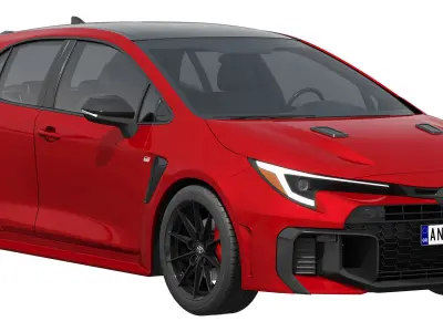 Toyota GR Corolla 2025 3D model