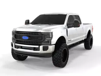 Super Duty 250 Double Cab 2020 Lariat 3D model