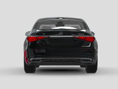 Mercedes S-Class S 500 3D model