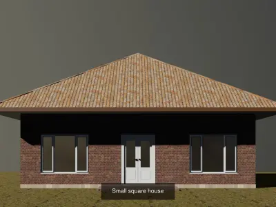 Residential building 3D Model Collection