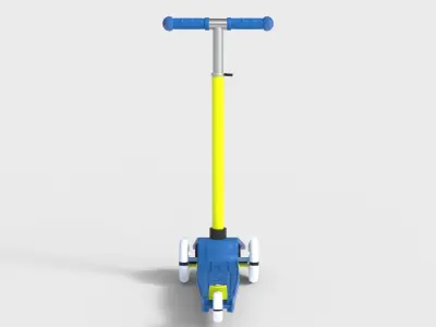 SWAGTRON KIDS SCOOTER Low-poly 3D model
