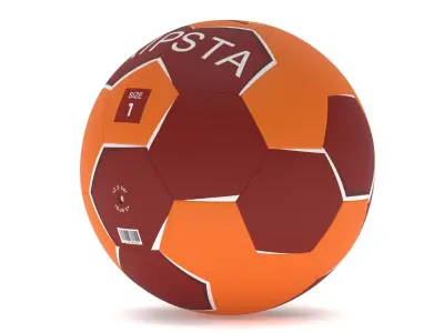 Handball Ball Sport Equipment 3D model