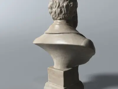 Victor Hugo 3D model