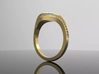 women ring   3D print model