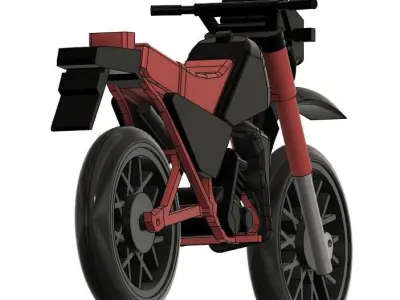 Yamaha dt175 3D print model