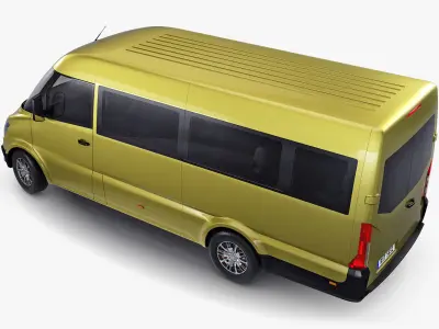 Generic Passenger Van M 1 3D model