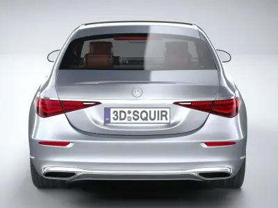 Mercedes-Benz S-Class 2021 3D model