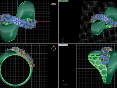 jewelry ring 229 3D print model
